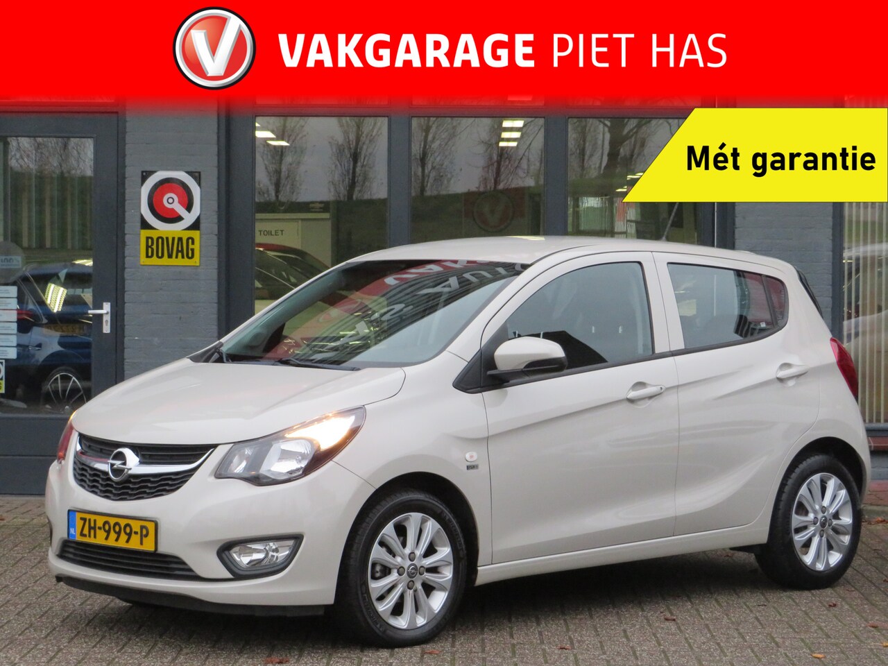 Opel Karl - 1.0 ecoFLEX 120 Jaar Edition | Airco | Bluetooth | Cruise control | Incl. Garantie | Parke - AutoWereld.nl