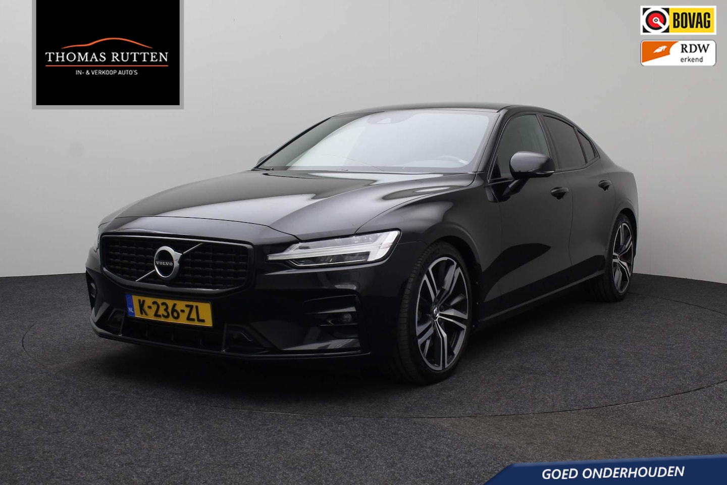 Volvo S60 - 2.0 T5 R-Design 2019 | Goed Onderhouden | Airco | Stoel & Stuur Verwarming | Elektrische M - AutoWereld.nl