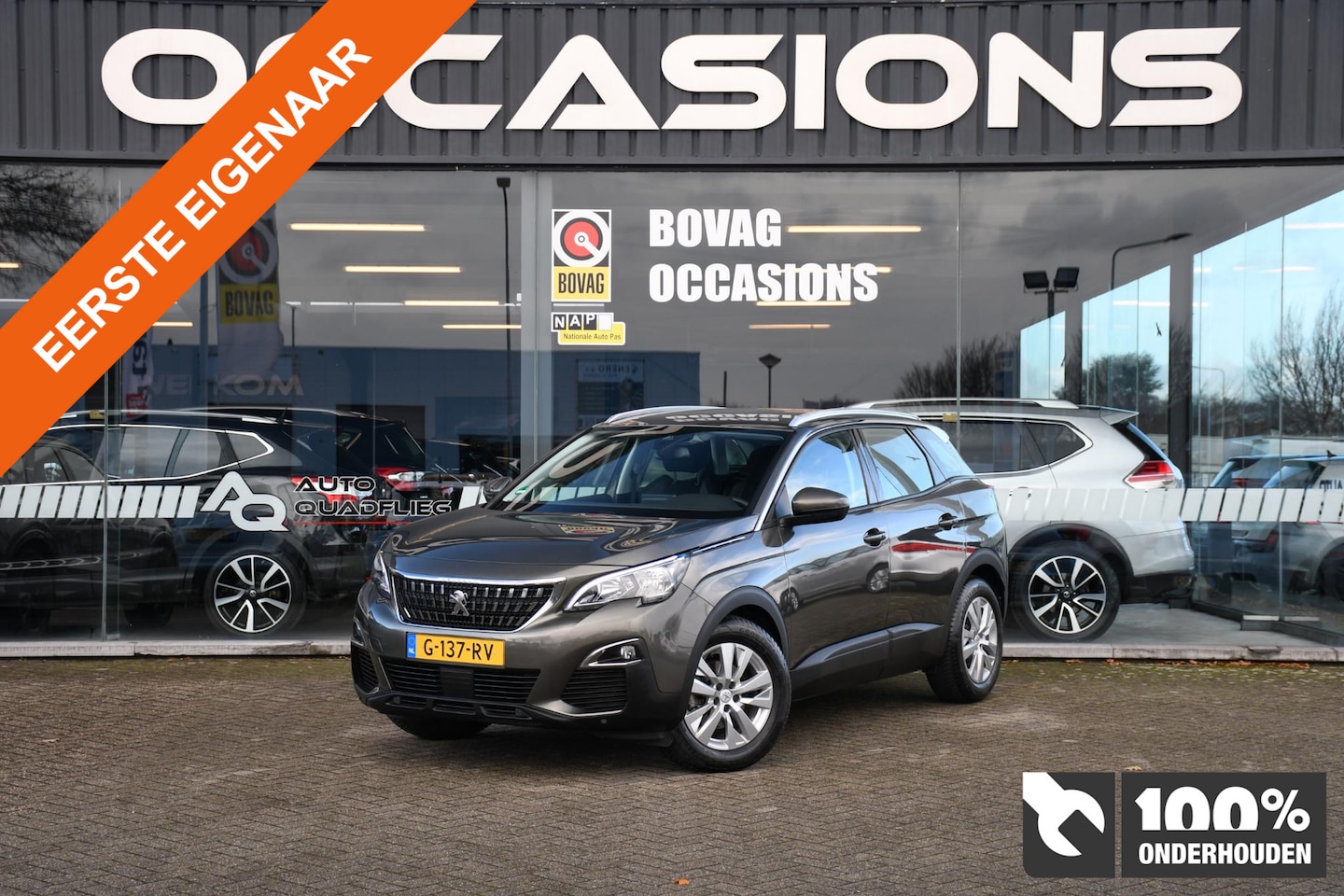 Peugeot 3008 - 1.2 Blue Lease Executive 1 EIGENAAR/ NAVIGATIE - AutoWereld.nl