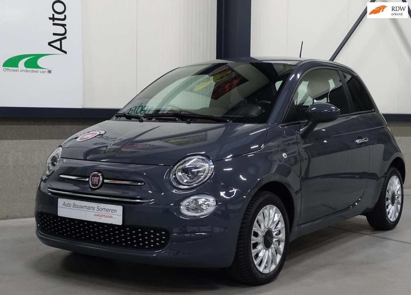 Fiat 500 - 1.0 HYBRID "LOUNGE" - 1e EIG. !!/AIRCO/CRUISE/BLUE AND ME/ LM VELGEN/ETC - AutoWereld.nl