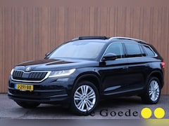 Skoda Kodiaq - 1.5 TSI Business Edition Plus org. NL-auto leer/alc+mem+vw trekhaak camera's schuifdak