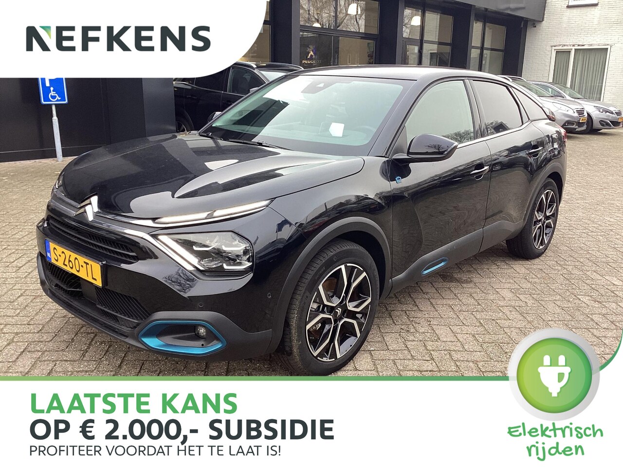 Citroën Ë-C4 - EV Shine 50 kWh 136 pk | Navigatie | Achteruitrijcamera | Parkeersensoren Voor en Achter | - AutoWereld.nl