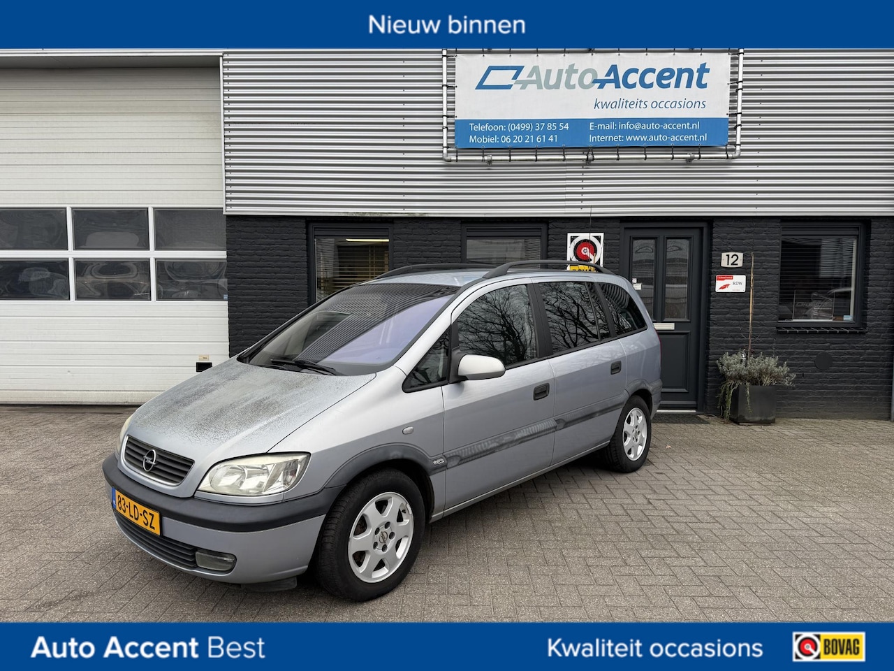 Opel Zafira - 1.8-16V Elegance Airco/Automaat/Rijd Superrr - AutoWereld.nl