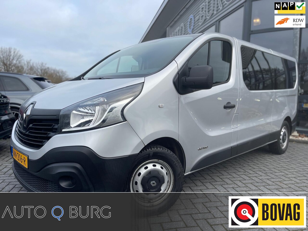 Renault Trafic - 1.6 dCi T29 L2H1 DC Comfort | MARGE | 140 PK | Dubbele cabine | Trekhaak | Cruise | Airco - AutoWereld.nl