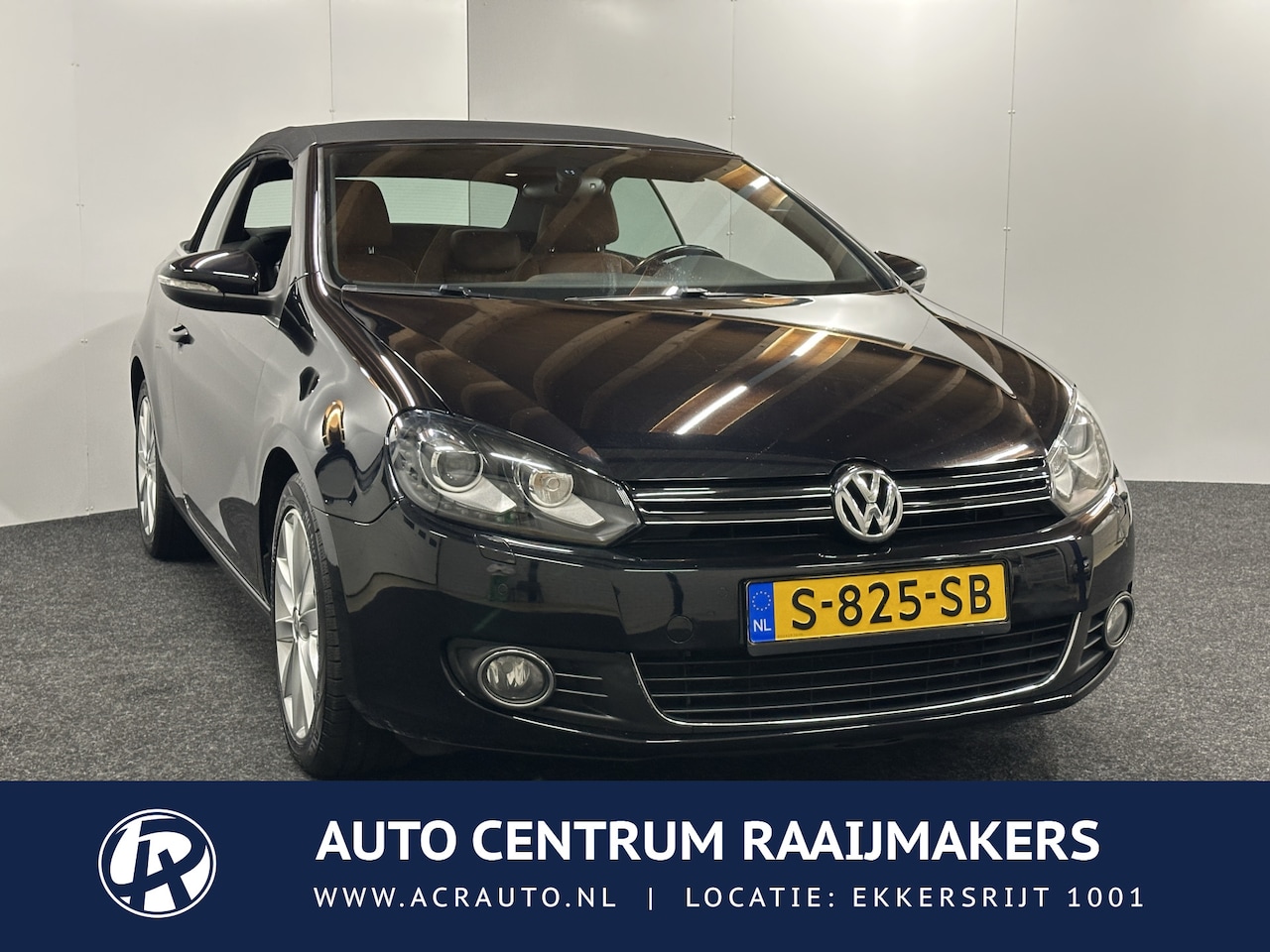 Volkswagen Golf Cabriolet - 1.4 TSI LEDER NAVIGATIE CRUISE CONTROL CLIMATE CONTROL BLUETOOTH TELEFOON MEDIA VOORBEREID - AutoWereld.nl