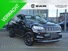 Jeep Compass - 4xe 240 Plug-in Hybrid Electric S | Leder | 360 camera | Highway assist