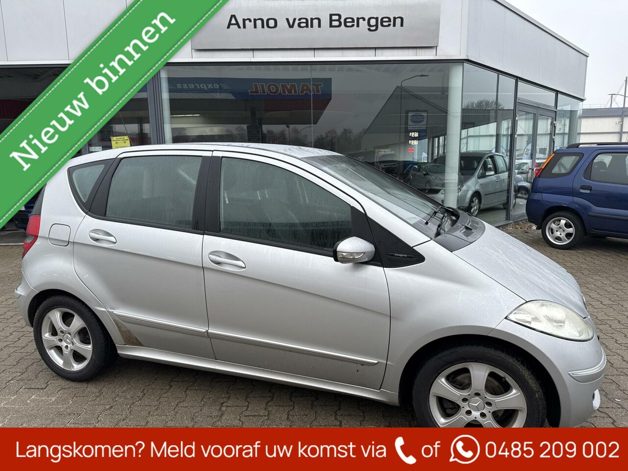 Mercedes-Benz A-klasse - 170 Avantgarde 170 Avantgarde, airco, half leder, trekhaak. - AutoWereld.nl