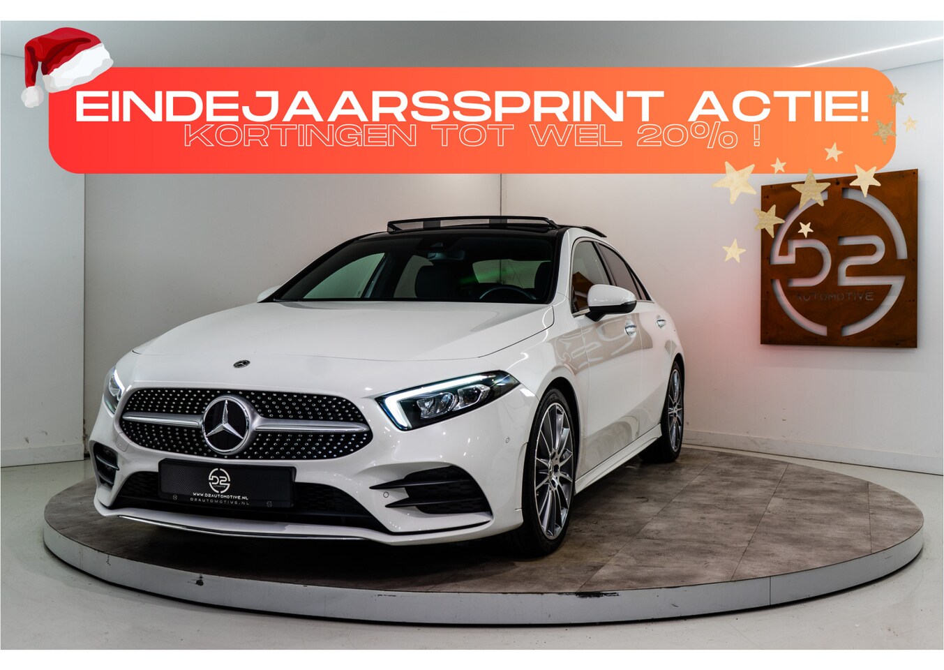 Mercedes-Benz A-klasse - 200 4MATIC Premium+ AMG 164PK | Pano | Leder | Sfeer | Sound | Zeer uniek! 12 MND Garantie - AutoWereld.nl