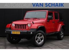 Jeep Wrangler Unlimited - 2.8 CRD | GRIJS KENTEKEN | TREKHAAK | CRUISE | AIRCO | MARGE ( GEEN BTW )