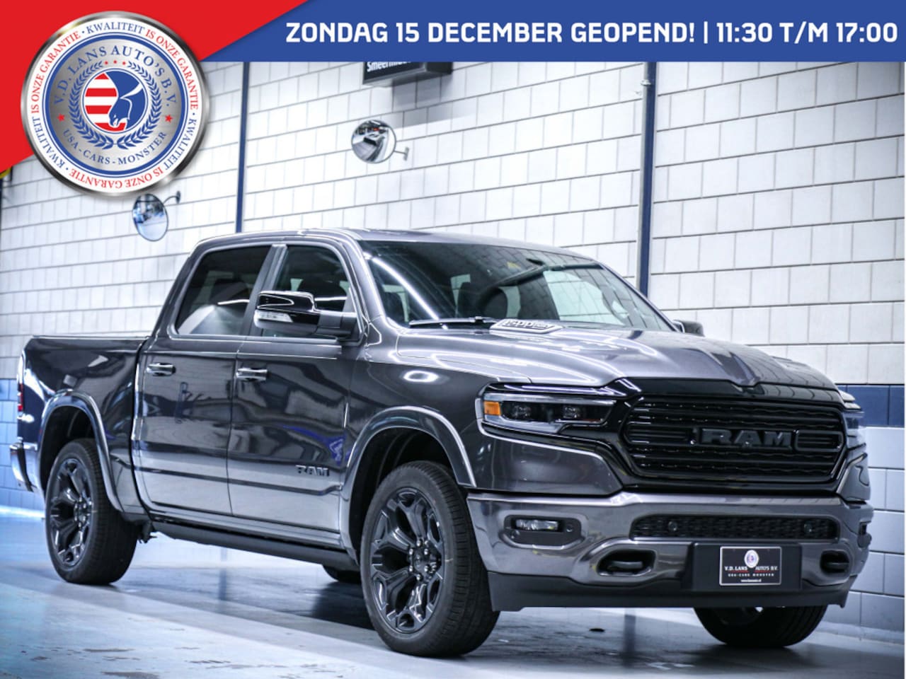 Dodge Ram 1500 - Limited Night Edition | Luchtvering | Head-Up Display | - AutoWereld.nl