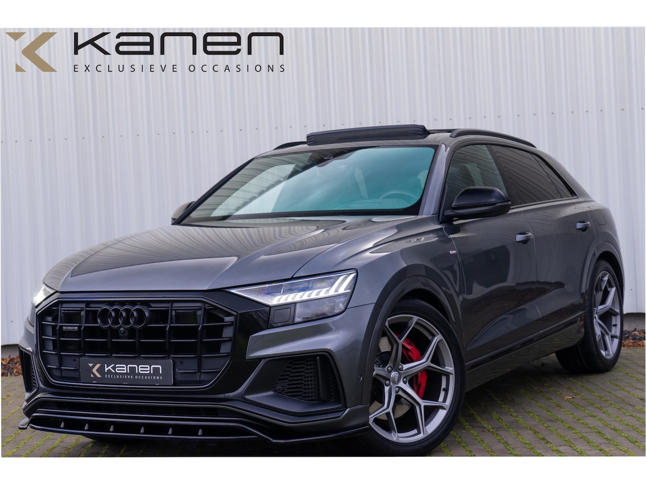 Audi Q8 - 60 TFSI e Competition 462PK ACC pano B&O Massage Matrix Softcl. Lucht. 360 Head up Memory - AutoWereld.nl