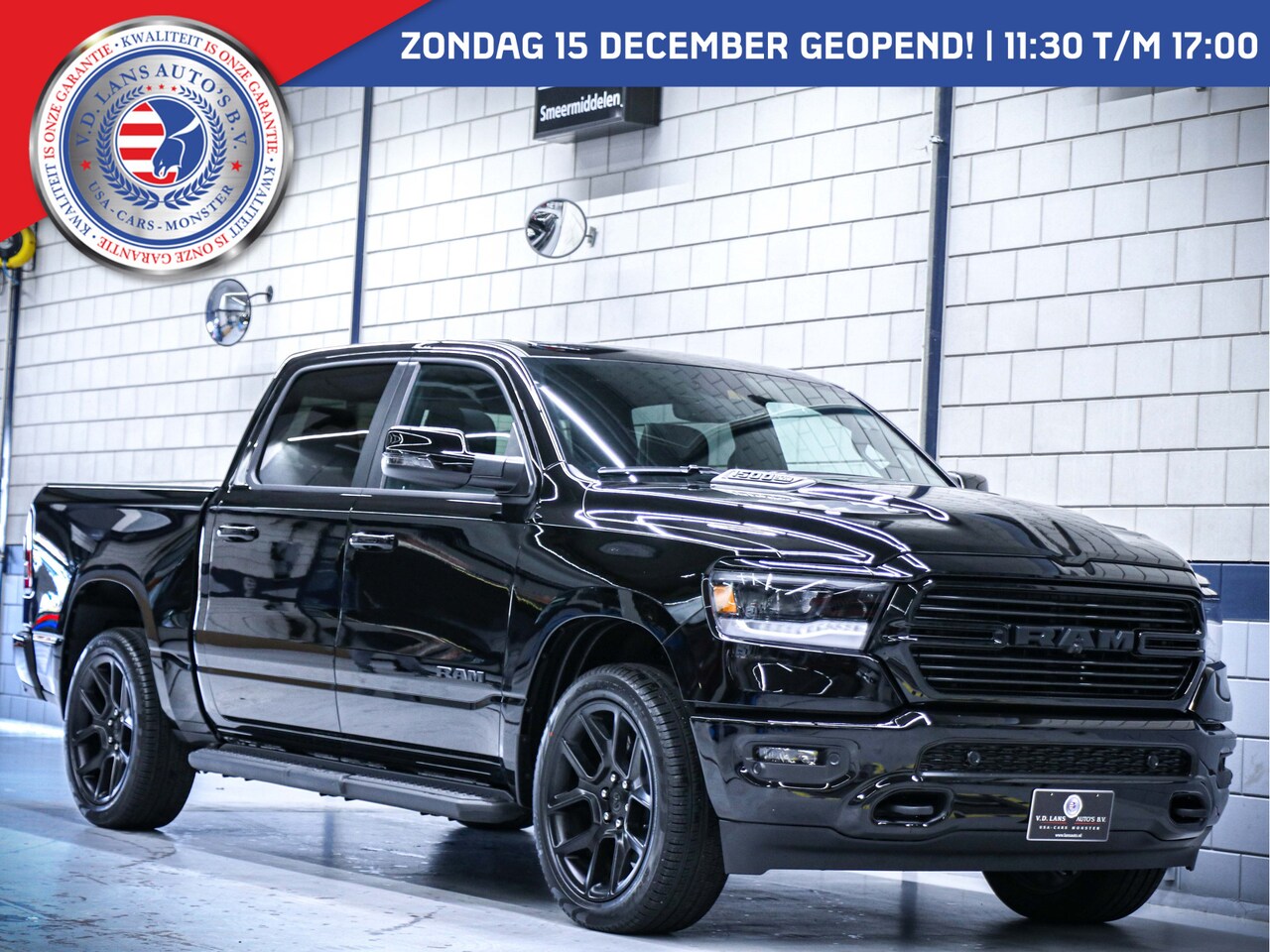 Dodge Ram 1500 - Laramie Night Edition | 5.7L Hemi V8 | 12" Uconnect - AutoWereld.nl