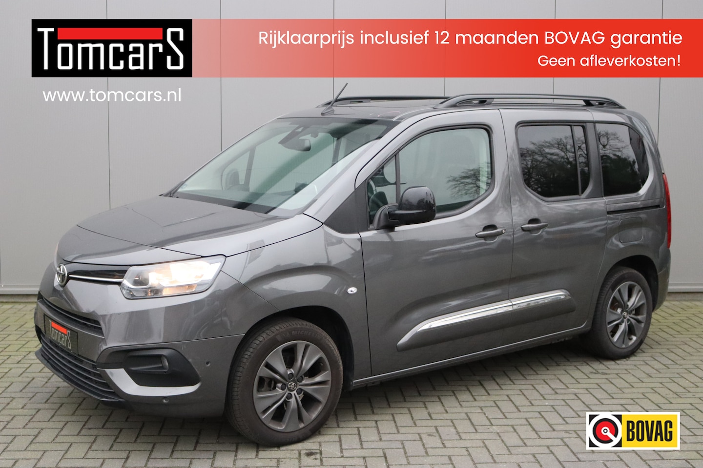 Toyota ProAce City - 1.2 Turbo Dynamic Panoramadak/Trekhaak/Navigatie/Adaptive Cruise-Control - AutoWereld.nl