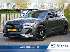 Audi e-tron - E-tron 50 quattro Launch edition Black 71 kWh - S-Line | Pano | 22 inch | Luchtvering | AC