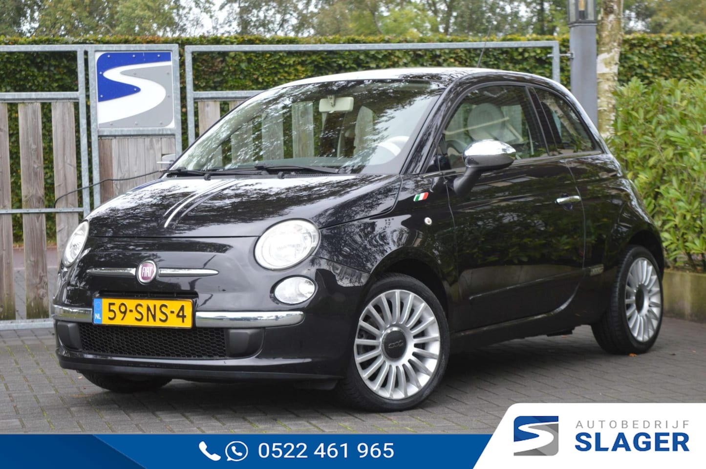 Fiat 500 - 0.9 TwinAir Lounge - NAP|Airco|Leder - AutoWereld.nl