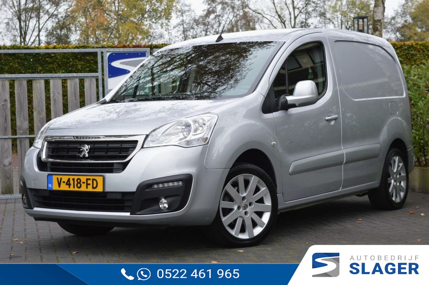 Peugeot Partner - 1.6 BlueHDi L1 120 pk / 6-bak / 3-zits / Navi - AutoWereld.nl