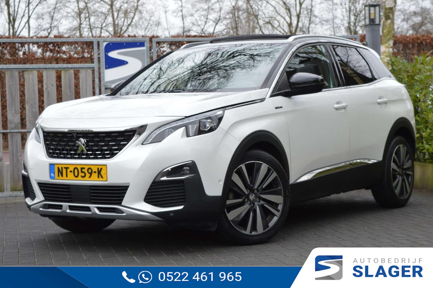 Peugeot 3008 - 1.6 e-THP GT Line - Pano|Leder Massagestoelen|Xenon|Carplay|Camera|Navi|Keyless|DAB|19" - AutoWereld.nl