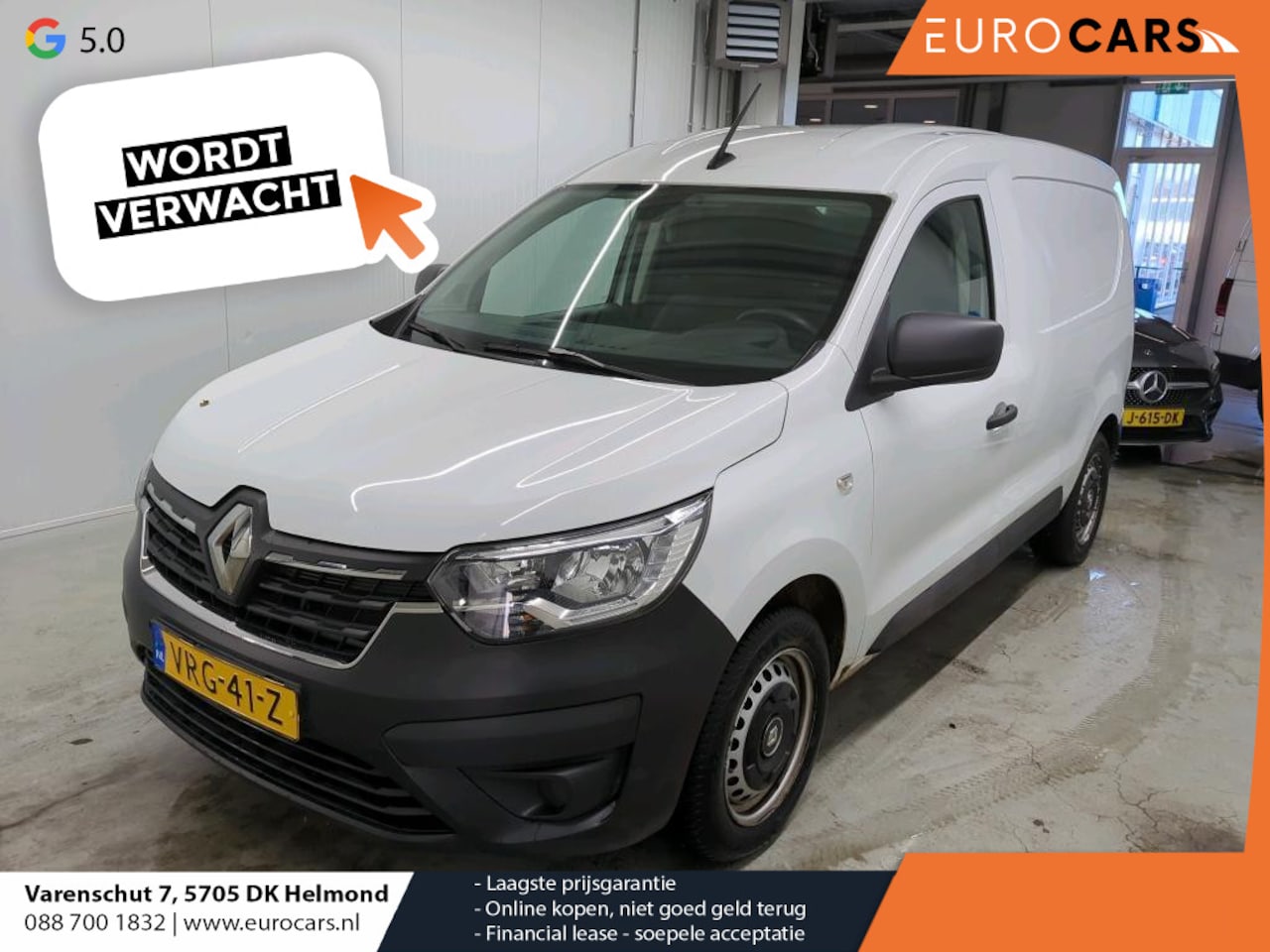 Renault Express - 1.5 dCi 75 Comfort Airco Navi Carplay Cruise Control Half leder Pack Grip - AutoWereld.nl