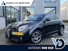 Alfa Romeo MiTo - 0.9 TwinAir Distinctive | NL Auto/2e. Eig./Voll.Historie/Navi/PDC/Clima/Cruise/16"/Afn. Tr