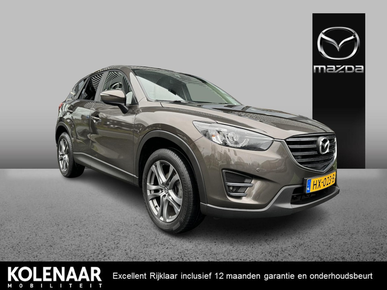 Mazda CX-5 - 2.0 Sky-G 165 Skylease GT /Dealeronderhouden/Trekhaak/Navi/ECC/Leder/Keyless/19 inch LMV - AutoWereld.nl