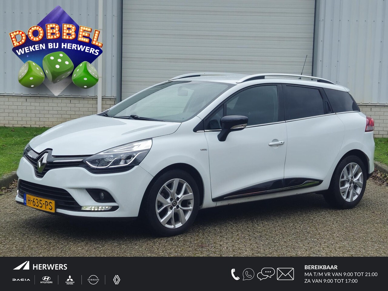 Renault Clio Estate - 0.9 TCe Limited / 1e Eigenaar / Dealer Onderhouden / Airco / Cruise Control / Apple Carpla - AutoWereld.nl