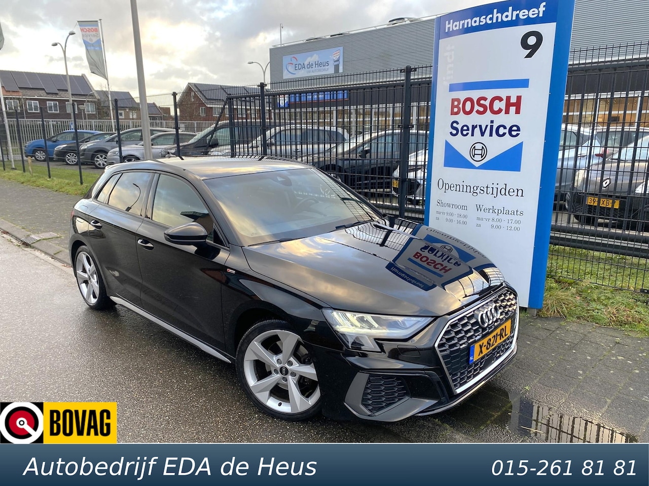 Audi A3 Sportback - 35 TFSi (1.5) S-Tronic Edition One S-Line met o.a. navi, LED, Park Assist, lederen bekledi - AutoWereld.nl