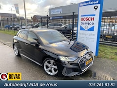 Audi A3 Sportback - 35 TFSi (1.5) S-Tronic Edition One S-Line met o.a. navi, LED, Park Assist, lederen bekledi