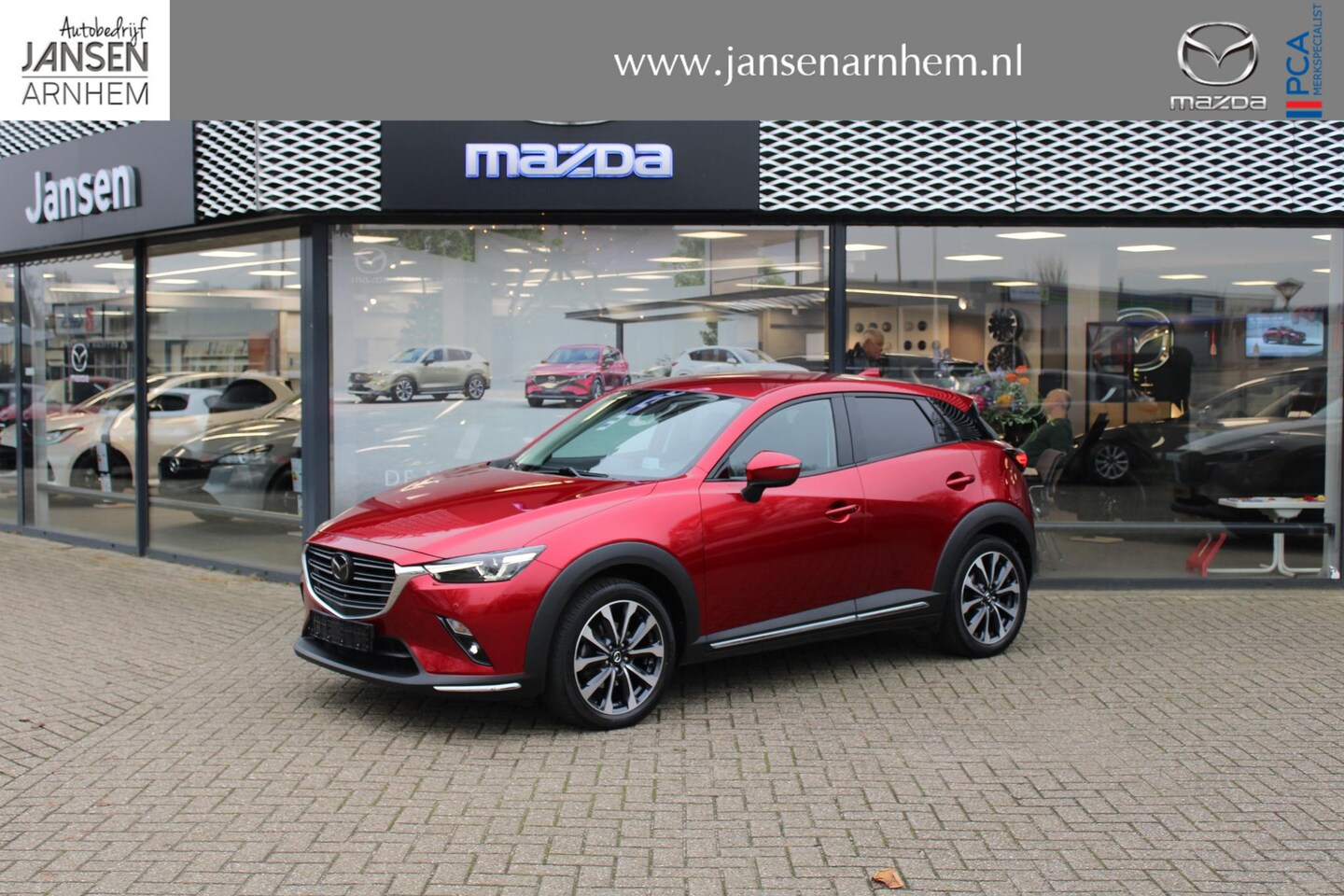 Mazda CX-3 - 2.0 SkyActiv-G 121 Luxury 2.0 SkyActiv-G 121 Luxury , Automaat, Trekhaak, I-Activesense Pakket, 360 Camera, Bose, Na - AutoWereld.nl