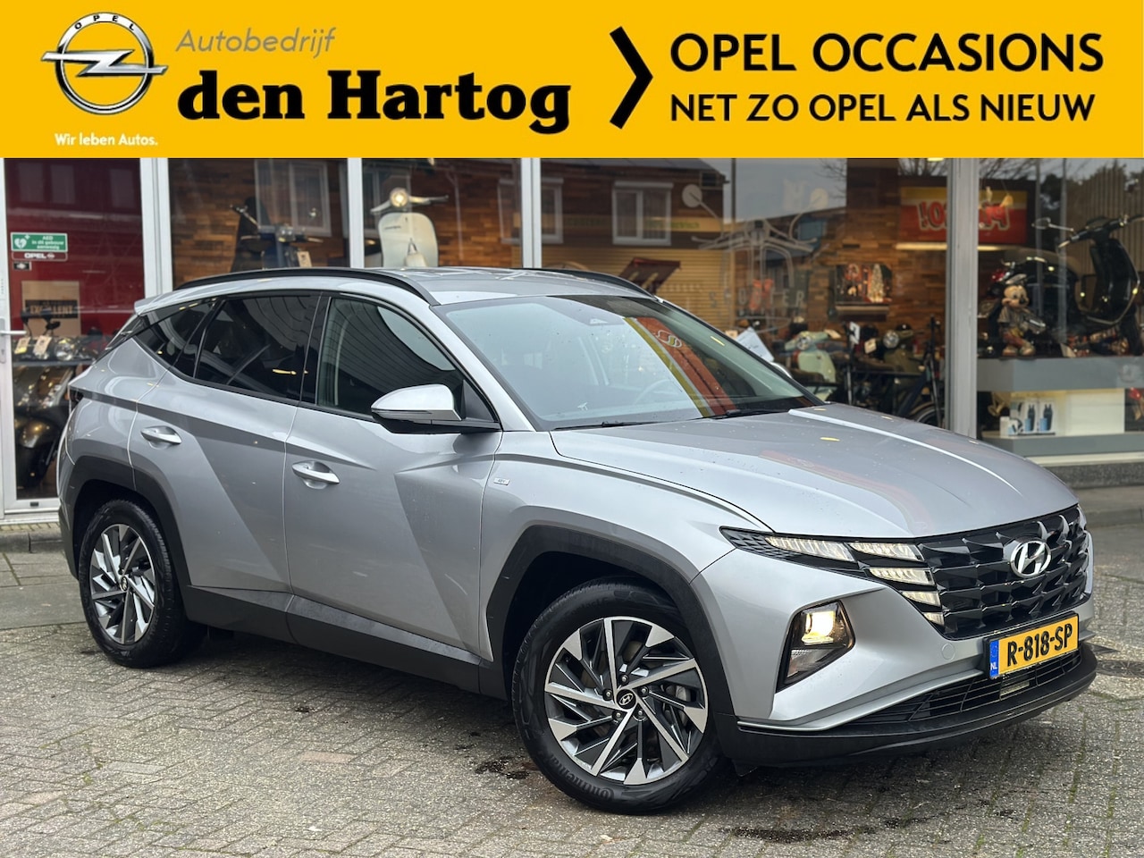 Hyundai Tucson - 1.6 T-GDI MHEV Comfort Automaat Navi/Camera/Pdc/Trekhaak - AutoWereld.nl