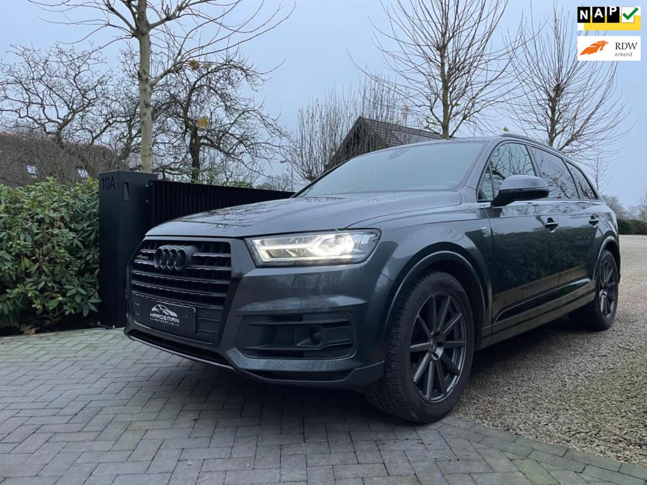 Audi Q7 - 3.0 TDI quattro S-Line 4-wiel sturing, virtual cockpit, Bose audio, elektr. trekhaak, luch - AutoWereld.nl