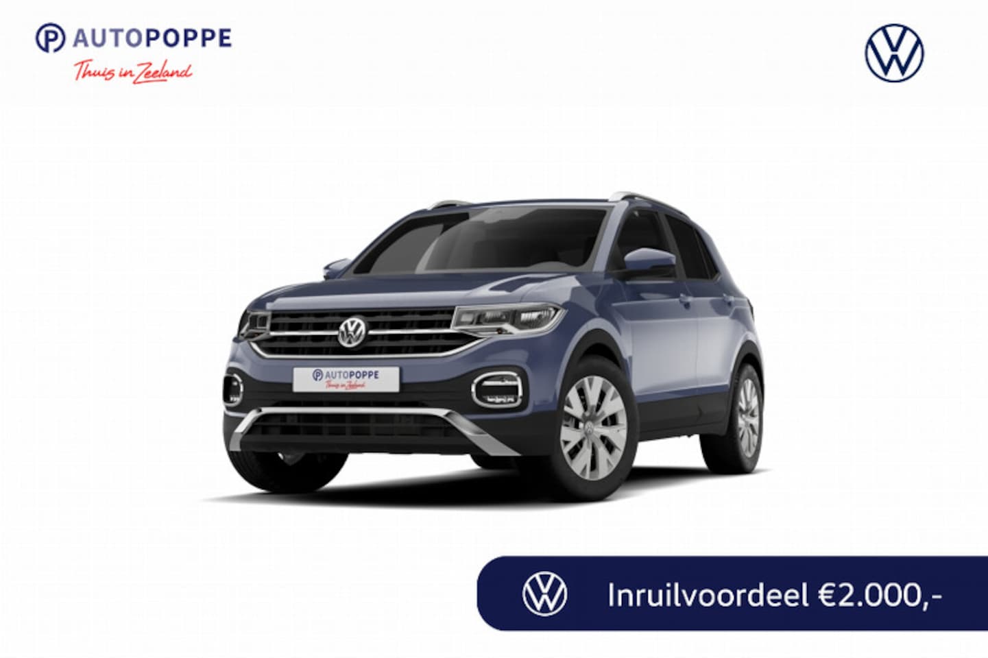 Volkswagen T-Cross - 1.0 TSI 95 5MT Life Edition | 'App-Connect' draadloze smartphone integratie | Achterlichte - AutoWereld.nl