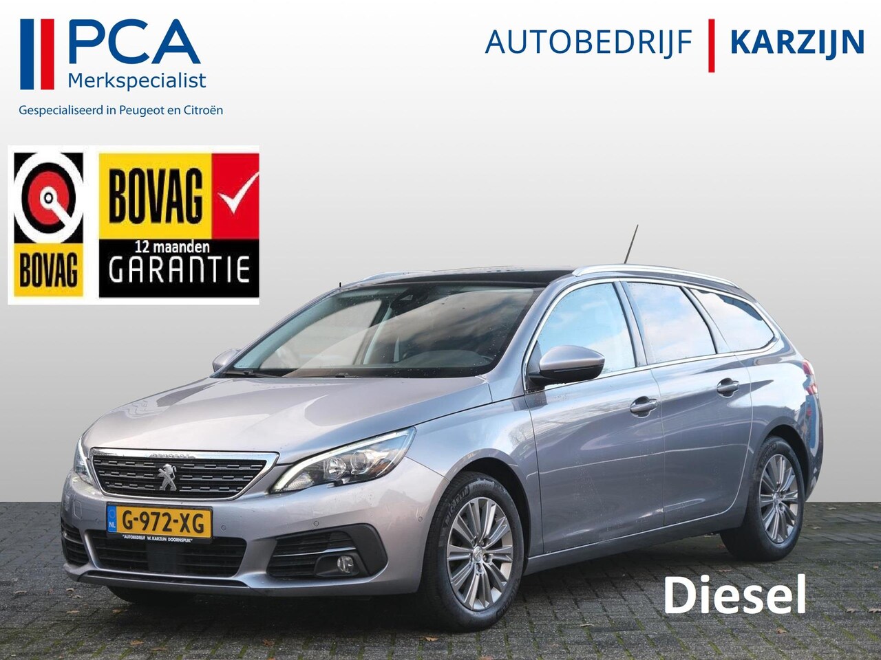 Peugeot 308 SW - 1.5 BlueHDi Blue Lease Premium 1.5 BlueHDi Blue Lease Premium - AutoWereld.nl