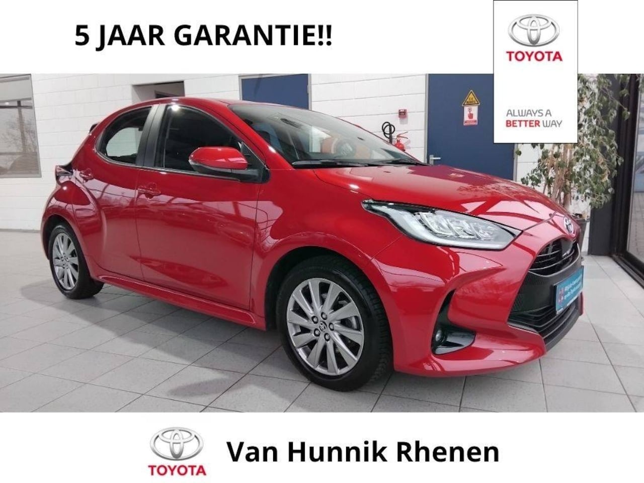 Toyota Yaris - 1.5 Dynamic Android/Apple Stoel en stuurverw - AutoWereld.nl