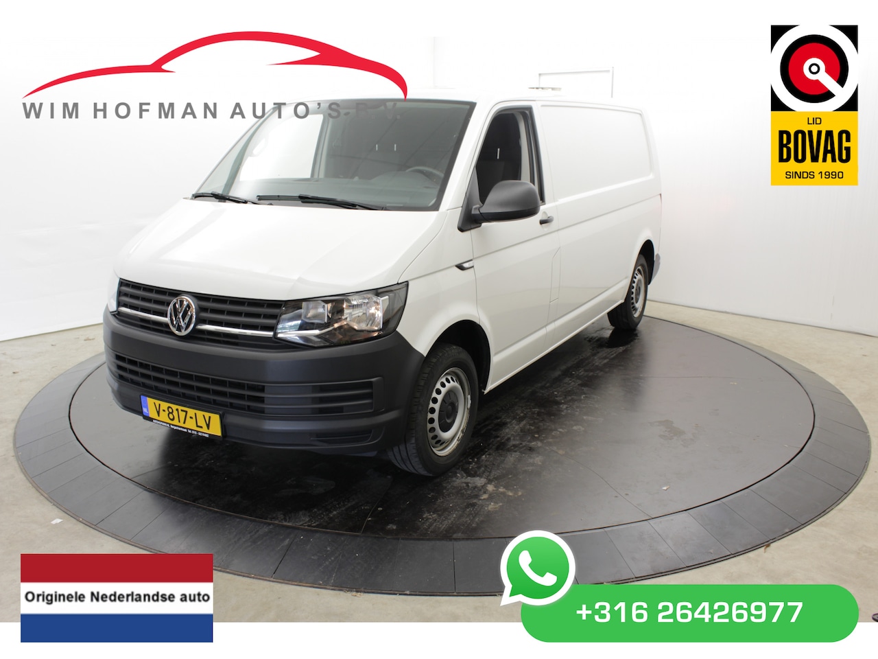 Volkswagen Transporter - 2.0 TDI 150PK L2H1 DSG Cruise Apple-CarPlay Trekh. Airco - AutoWereld.nl