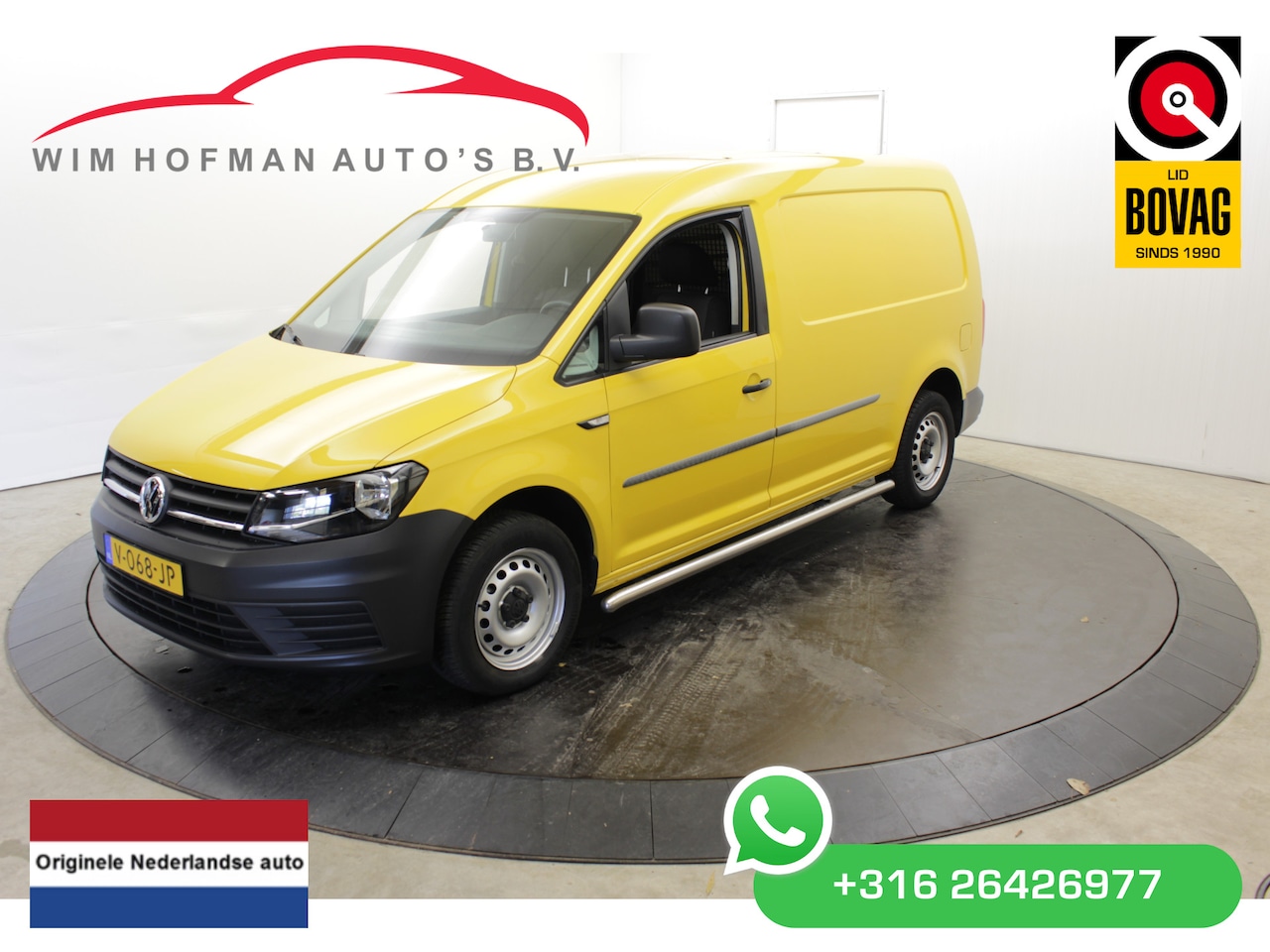 Volkswagen Caddy Maxi - 2.0 TDI Maxi L2H1 Gatelock beveiliging Airco Bluetooth - AutoWereld.nl