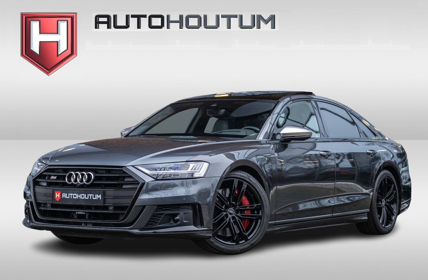 Audi S8 - 4.0 TFSI 571PK Quattro Panoramadak, El stoelen achter, ACC, Head-up - AutoWereld.nl