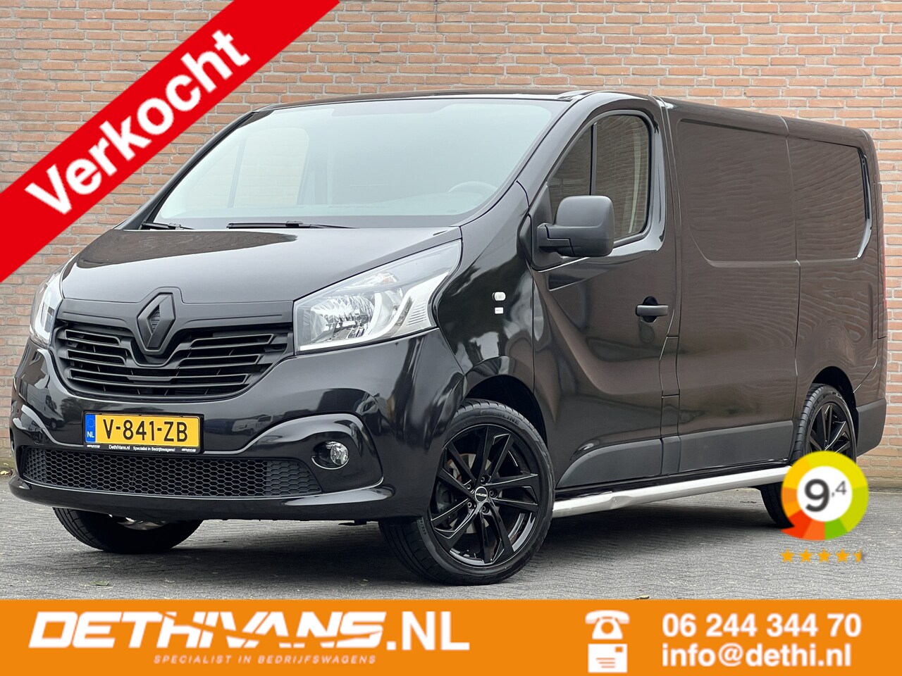 Renault Trafic - 1.6dCi Black Edition / Navigatie / Cruisecontrol / Euro6 - AutoWereld.nl