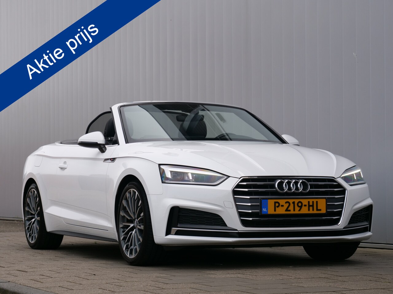 Audi A5 Cabriolet - 2.0 TFSI MHEV 191pk Design Pro Line Plus S-Line Automaat Van €33.495,- voor €32.450,- - AutoWereld.nl