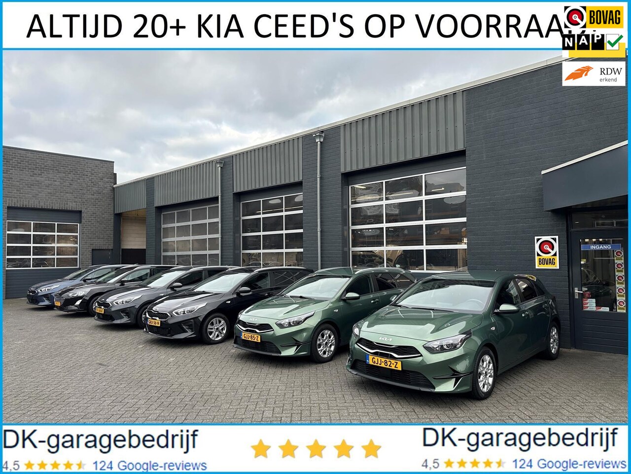 Kia Cee'd Sportswagon - Ceed 1.0 T-GDi DynamicLine Apple Carplay, Stoel/Stuurverw, Cruise, Camera - AutoWereld.nl