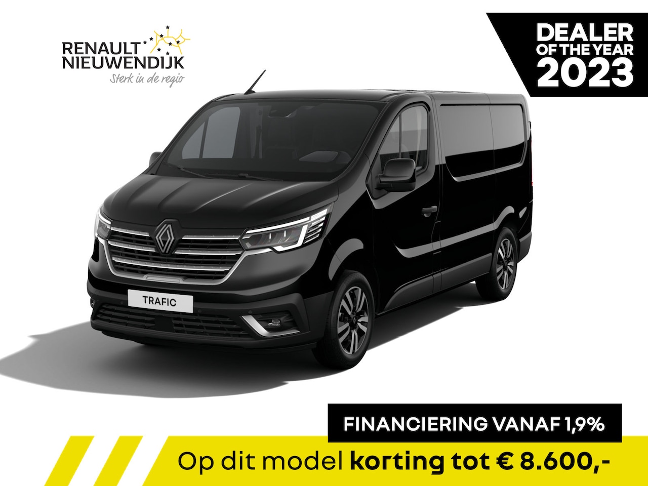 Renault Trafic - Gesloten Bestel L2H1 T30 dCi 150 6MT Extra | Achteruitrijcamera | Alarmsysteem | Blind Spo - AutoWereld.nl