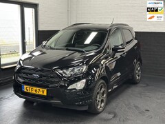 Ford EcoSport - 1.0 EcoBoost ST-Line Black, automaat, camera, B&o, Stuur/stoelverwarming, leder/alcantara