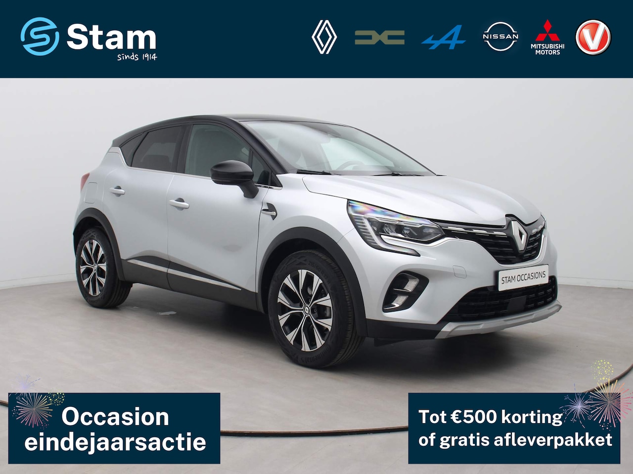 Renault Captur - TCe 90pk Techno Camera | Climate | Cruise | Navi | Parksens. v+a - AutoWereld.nl