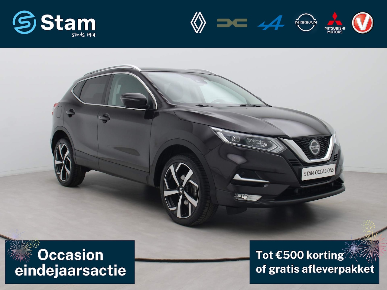 Nissan Qashqai - 140pk DIG-T Tekna 360° Camera | Climate | Navi | Stoel-/voorruitverw. - AutoWereld.nl