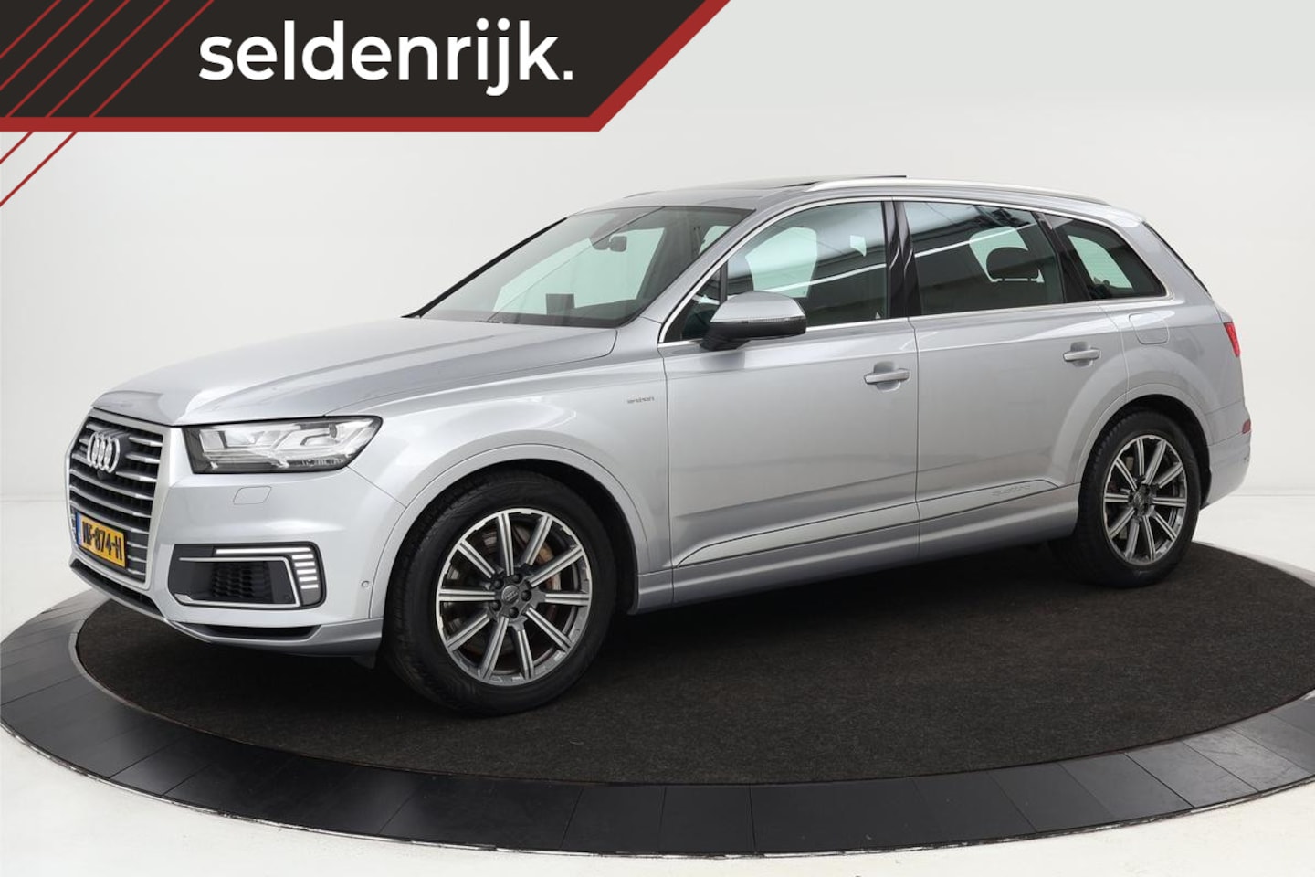 Audi Q7 - 3.0 TDI e-tron quattro | Panoramadak | Leder | Navigatie | Cruise | PDC | Stoelverwarming - AutoWereld.nl