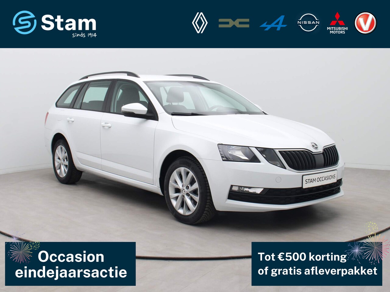 Skoda Octavia Combi - 116pk TSI Greentech Business Edition Climate | Cruise | Navi | Parksens. a. - AutoWereld.nl