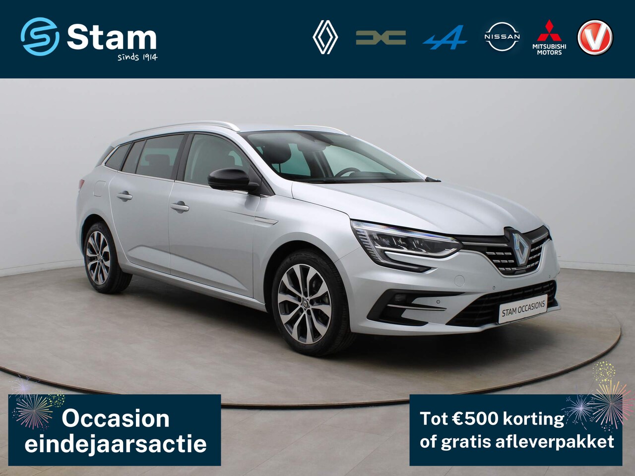 Renault Mégane Estate - TCe 140pk Techno EDC/AUTOMAAT Climate | Cruisecontrol | Navi | Parksens. v+a | Stoel -/ St - AutoWereld.nl