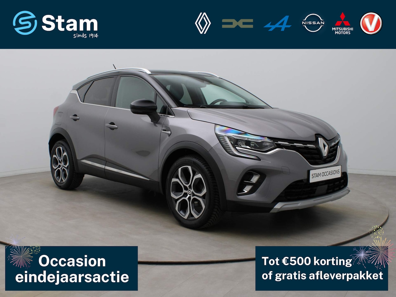 Renault Captur - TCe 140pk Intens EDC/AUTOMAAT Camera | Climate | Navi | Parksens. v+a | Stoel -/ Stuur ver - AutoWereld.nl