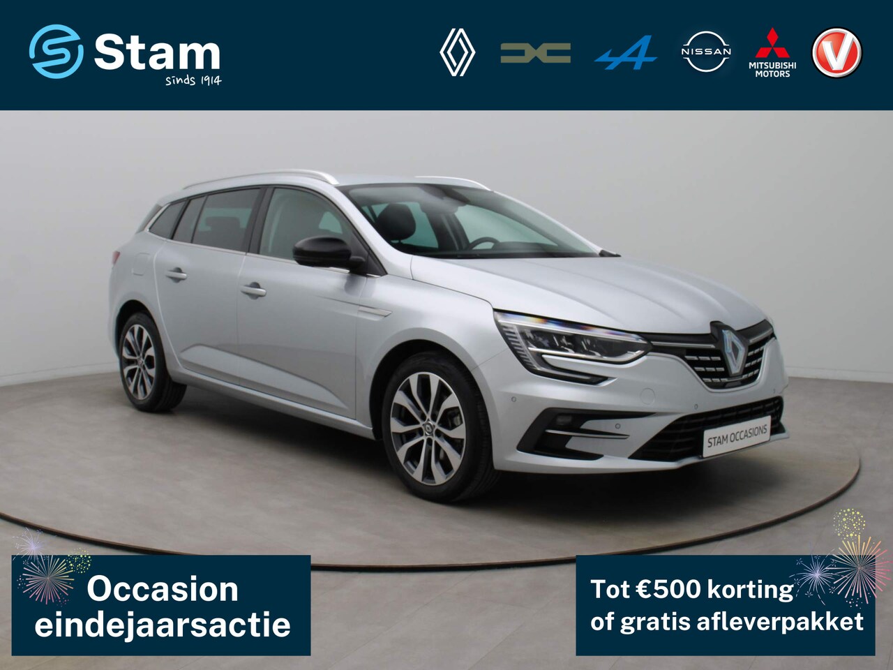 Renault Mégane Estate - TCe 140pk Techno EDC/AUTOMAAT BOSE | Climate | Navi | Parksens. v+a | Stoel-/stuurverw. - AutoWereld.nl