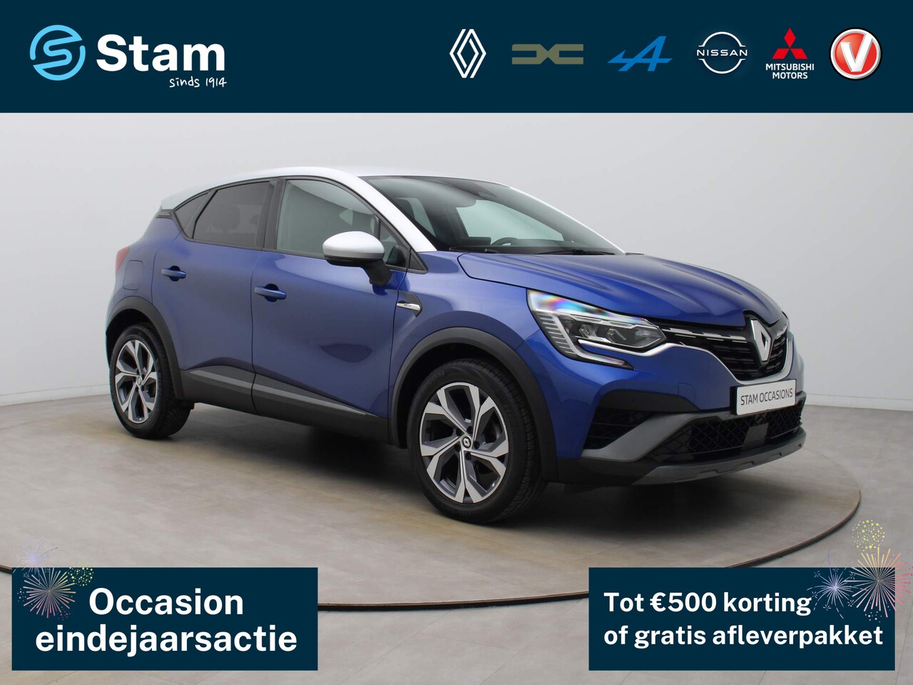 Renault Captur - Mild Hybrid 160pk R.S. Line EDC/AUTOMAAT Camera | Climate | Navi | Parksens. v+a | 18" Vel - AutoWereld.nl