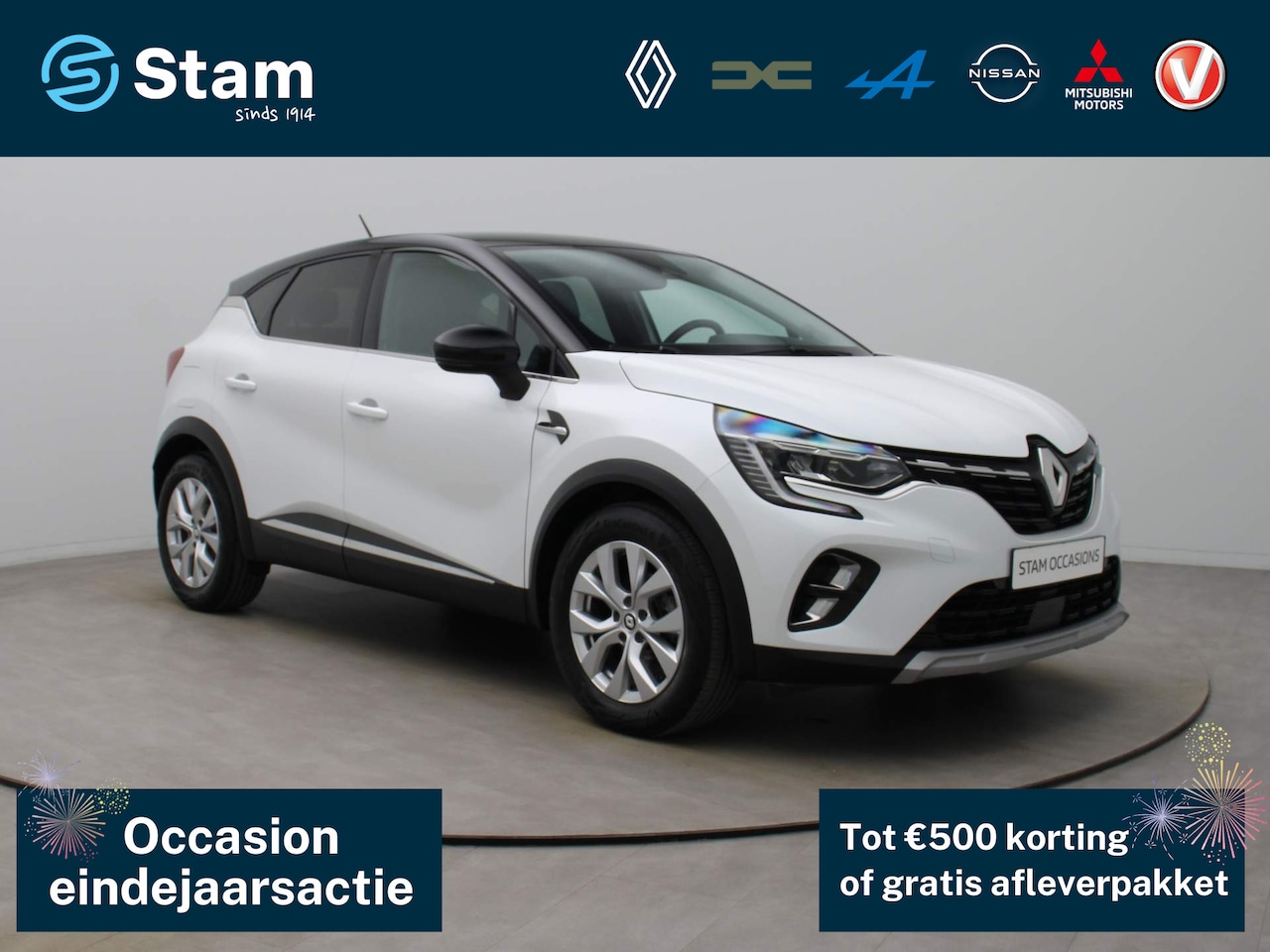 Renault Captur - 140pk Intens EDC/Automaat Camera | Climate | Navi | Parkeersensoren V+A - AutoWereld.nl